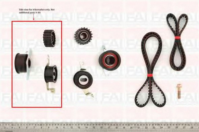 FAI AUTOPARTS tbk06 -  Комплект ремня ГРМ